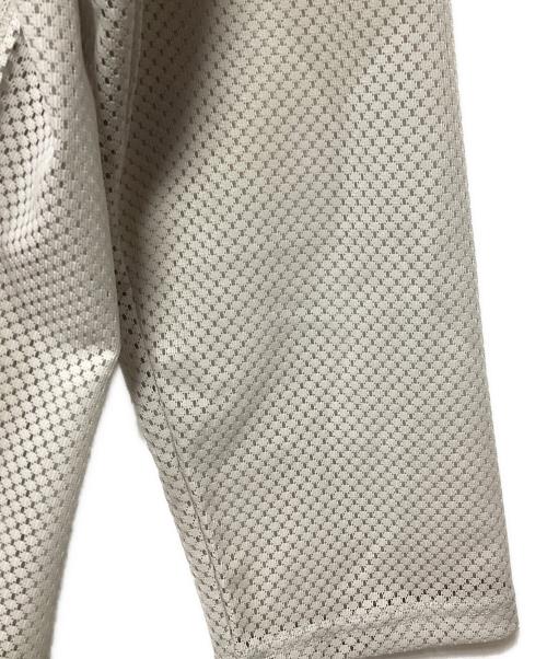 Needles（ニードルズ）Needles (ニードルズ) V-Neck Tee - Raschel Lace グレー サイズ:Lの古着・服飾アイテム