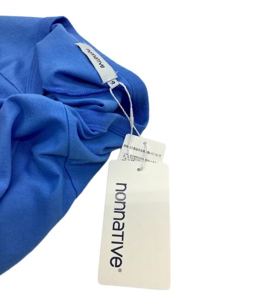 nonnative（ノンネイティブ）nonnative (ノンネイティブ) COACH S/S V-NECK TEE COTTON JERSEY OVERDYED ブルー サイズ:2 未使用品の古着・服飾アイテム