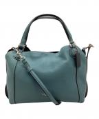 COACHコーチ）の古着「2WAYショルダーバッグ」｜ブルー