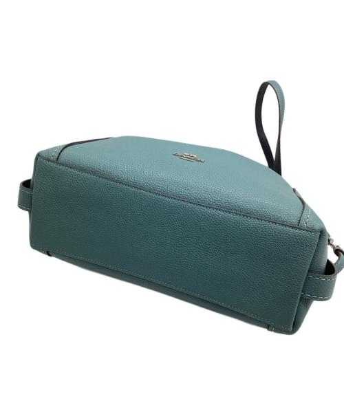 COACH（コーチ）COACH (コーチ) 2WAYショルダーバッグ ブルーの古着・服飾アイテム
