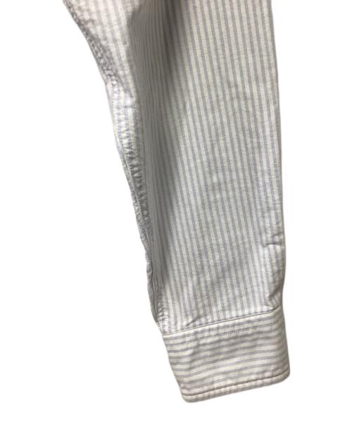 stussy（ステューシー）stussy (ステューシー) 長袖シャツ スカイブルー×ホワイト サイズ:Mの古着・服飾アイテム