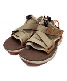 Danner×Flower MOUNTAIN（ダナー×フラワーマウンテン）の古着「ストラップサンダル」｜ベージュ×ブラウン