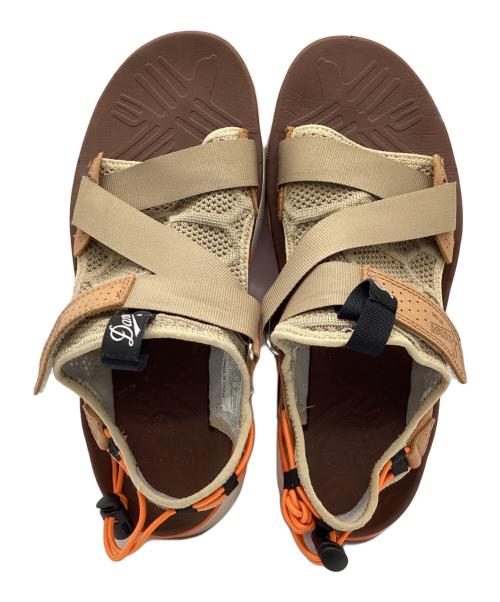 Danner（ダナー）Danner (ダナー) Flower MOUNTAIN (フラワーマウンテン) ストラップサンダル ベージュ×ブラウン サイズ:26.5の古着・服飾アイテム