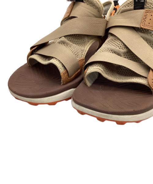 Danner（ダナー）Danner (ダナー) Flower MOUNTAIN (フラワーマウンテン) ストラップサンダル ベージュ×ブラウン サイズ:26.5の古着・服飾アイテム