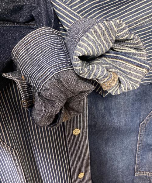 Cube Sugar（キューブシュガー）Cube Sugar (キューブシュガー) デニムジャケット ネイビー サイズ:SIZE Mの古着・服飾アイテム