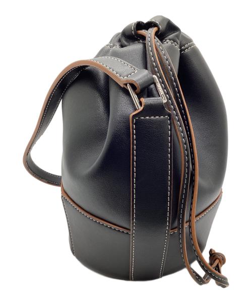 VASIC（ヴァジック）VASIC (ヴァジック) ハンドバッグ ブラック×ブラウンの古着・服飾アイテム