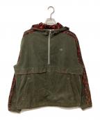 adidasアディダス）の古着「M HOODIE(CORDUROY)」｜カーキ