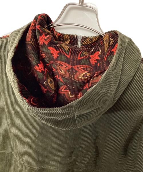 adidas（アディダス）adidas (アディダス) M HOODIE(CORDUROY) カーキ サイズ:XLの古着・服飾アイテム