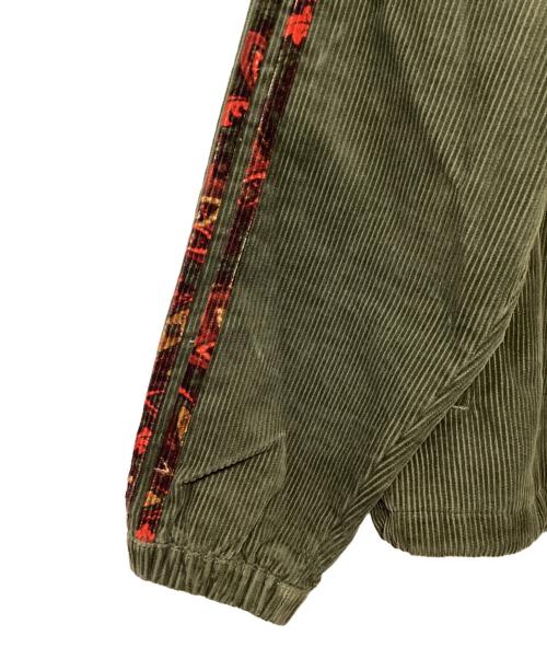 adidas（アディダス）adidas (アディダス) M HOODIE(CORDUROY) カーキ サイズ:XLの古着・服飾アイテム