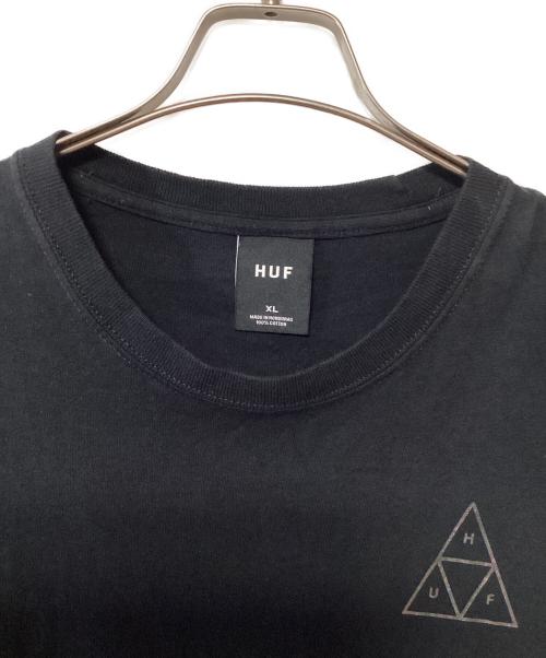HUF（ハフ）HUF (ハフ) 半袖Tシャツ ブラック サイズ:XLの古着・服飾アイテム