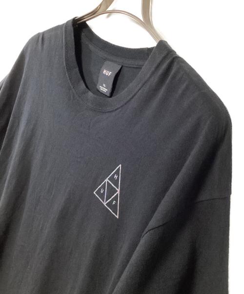 HUF（ハフ）HUF (ハフ) 半袖Tシャツ ブラック サイズ:XLの古着・服飾アイテム