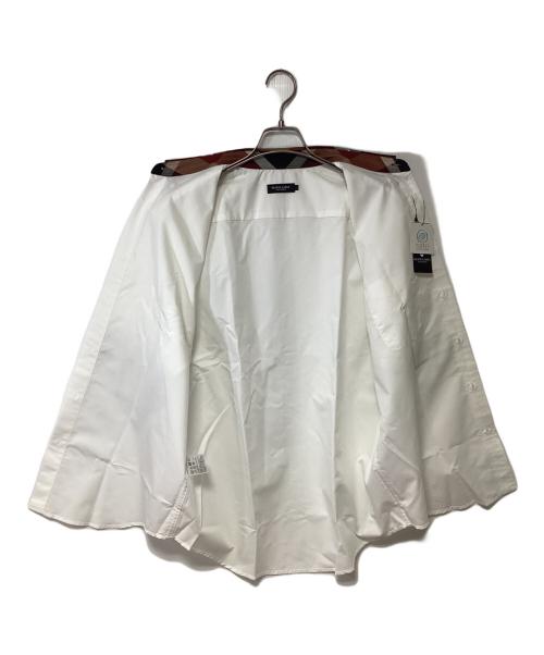 BLACK LABEL CRESTBRIDGE（ブラックレーベル クレストブリッジ）BLACK LABEL CRESTBRIDGE (ブラックレーベル クレストブリッジ) 半袖シャツ ホワイト サイズ:Lの古着・服飾アイテム