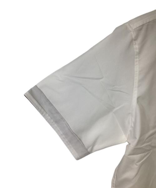 BLACK LABEL CRESTBRIDGE（ブラックレーベル クレストブリッジ）BLACK LABEL CRESTBRIDGE (ブラックレーベル クレストブリッジ) 半袖シャツ ホワイト サイズ:Lの古着・服飾アイテム