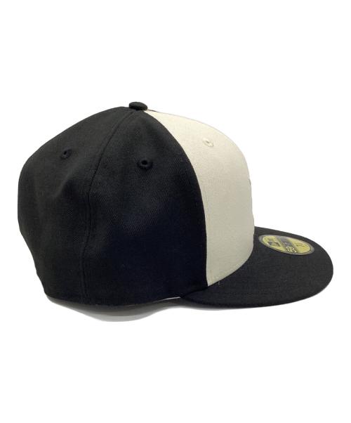 FOG ESSENTIALS（フィアオブゴッド エッセンシャル）FOG ESSENTIALS (フィアオブゴッド エッセンシャル) New Era (ニューエラ) キャップ　59FIFTY ブラック×ホワイト サイズ:7 7/8の古着・服飾アイテム
