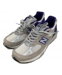 NEW BALANCE（ニューバランス）の古着「ローカットスニーカー」｜ネイビー×ライトグレー