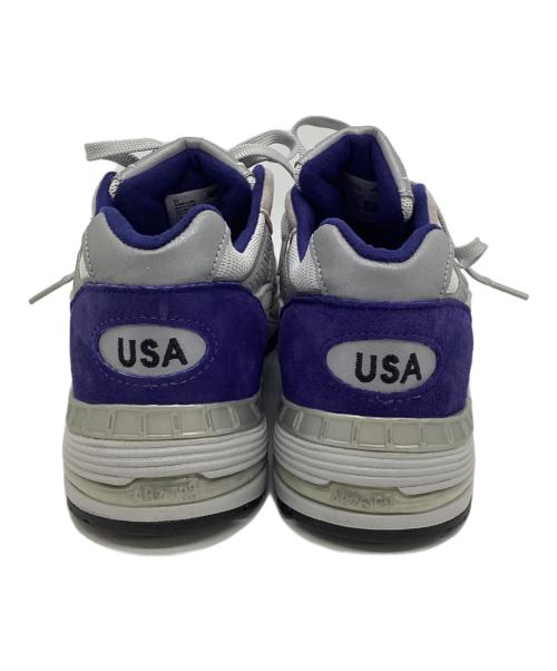 NEW BALANCE（ニューバランス）NEW BALANCE (ニューバランス) ローカットスニーカー ネイビー×ライトグレー サイズ:SIZE 26cmの古着・服飾アイテム