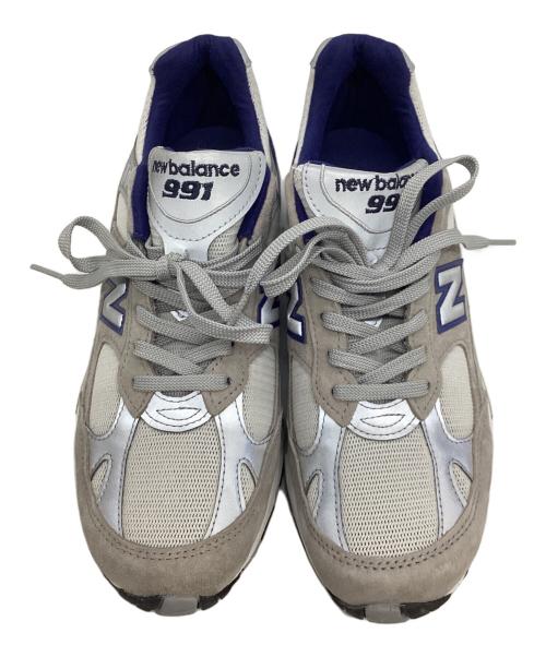 NEW BALANCE（ニューバランス）NEW BALANCE (ニューバランス) ローカットスニーカー ネイビー×ライトグレー サイズ:SIZE 26cmの古着・服飾アイテム