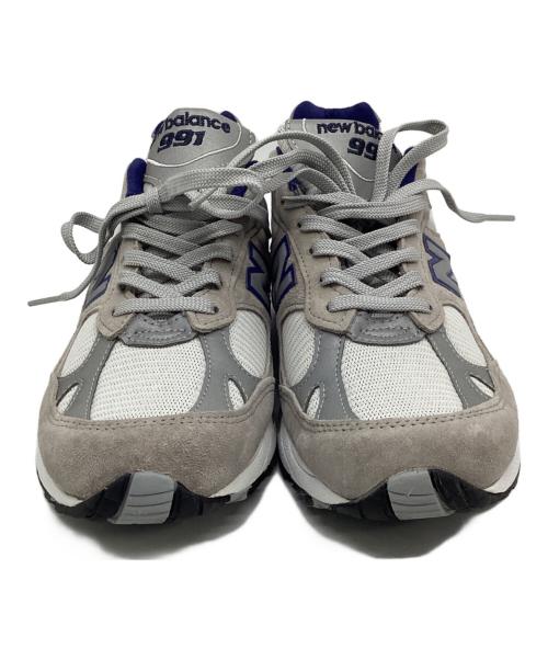 NEW BALANCE（ニューバランス）NEW BALANCE (ニューバランス) ローカットスニーカー ネイビー×ライトグレー サイズ:SIZE 26cmの古着・服飾アイテム