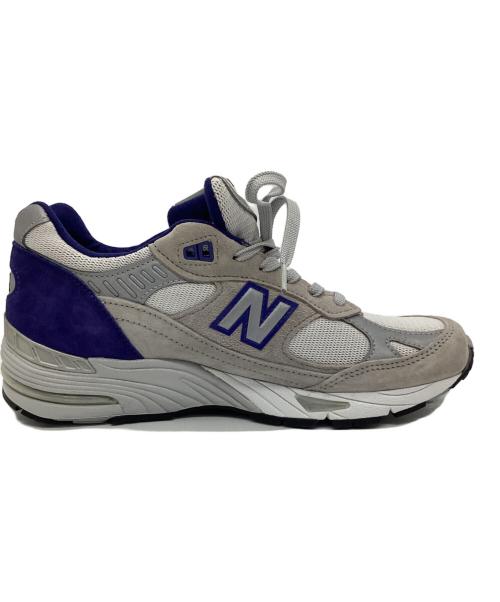 NEW BALANCE（ニューバランス）NEW BALANCE (ニューバランス) ローカットスニーカー ネイビー×ライトグレー サイズ:SIZE 26cmの古着・服飾アイテム