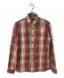 RRL（ダブルアールエル）の古着「長袖シャツ」｜マルチカラー レッド