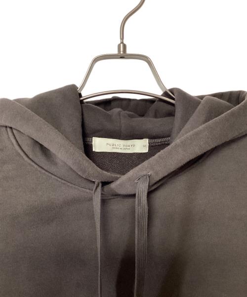 PUBLIC TOKYO（パブリックトウキョウ）PUBLIC TOKYO (パブリックトウキョウ) プルオーバーパーカー グレー サイズ:2の古着・服飾アイテム