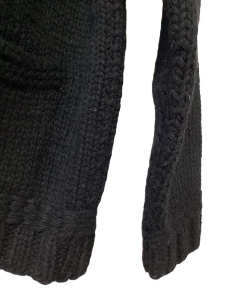 CUSHMAN（クッシュマン）CUSHMAN (クッシュマン) ニットジャケット ブラック サイズ:2の古着・服飾アイテム