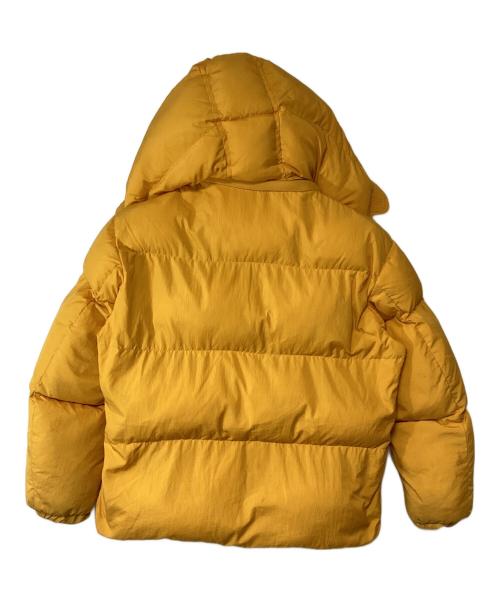 DIESEL（ディーゼル）DIESEL (ディーゼル) フーディーパディングジャケット イエロー サイズ:8Yの古着・服飾アイテム