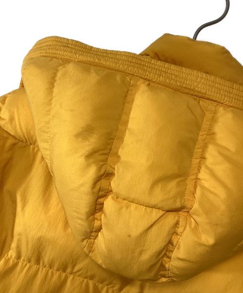 DIESEL（ディーゼル）DIESEL (ディーゼル) フーディーパディングジャケット イエロー サイズ:8Yの古着・服飾アイテム