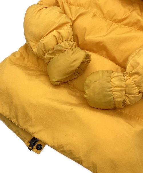 DIESEL（ディーゼル）DIESEL (ディーゼル) フーディーパディングジャケット イエロー サイズ:8Yの古着・服飾アイテム