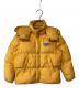 DIESEL（ディーゼル）の古着「フーディーパディングジャケット」｜イエロー