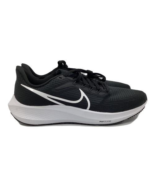 NIKE（ナイキ）NIKE (ナイキ) AIR ZOOM PEGASUS 39 ブラック×ホワイト サイズ:SIZE 28cm 未使用品の古着・服飾アイテム