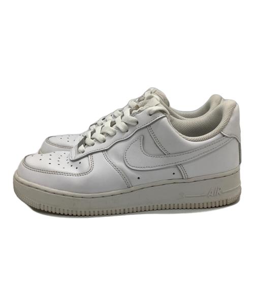 NIKE（ナイキ）NIKE (ナイキ) スニーカー　	AIR FORCE（エアフォース） ホワイト サイズ:SIZE 25.5cmの古着・服飾アイテム