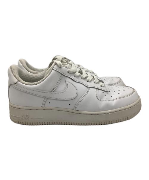 NIKE（ナイキ）NIKE (ナイキ) スニーカー　	AIR FORCE（エアフォース） ホワイト サイズ:SIZE 25.5cmの古着・服飾アイテム