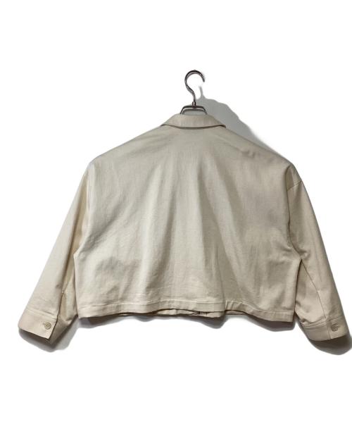 mizuiro-ind（ミズイロインド）mizuiro-ind (ミズイロインド) シャツジャケット アイボリー サイズ:FREEの古着・服飾アイテム