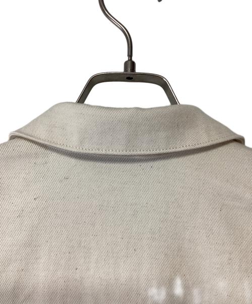 mizuiro-ind（ミズイロインド）mizuiro-ind (ミズイロインド) シャツジャケット アイボリー サイズ:FREEの古着・服飾アイテム