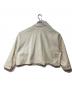 中古・古着 mizuiro-ind (ミズイロインド) シャツジャケット アイボリー サイズ:FREE：5000円