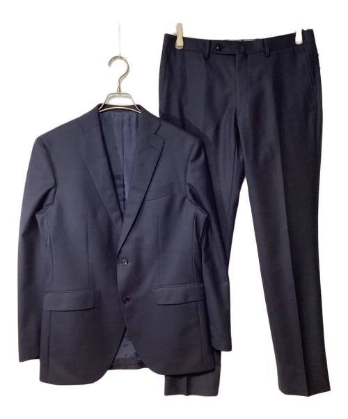 UNIVERSAL LANGUAGE（ユニバーサルランゲージ）UNIVERSAL LANGUAGE (ユニバーサルランゲージ) セットアップスーツ ネイビー サイズ:48-6Dropの古着・服飾アイテム