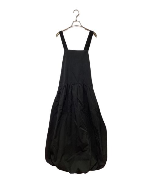 UNGRID（アングリッド）UNGRID (アングリッド) バックデザインバルーンワンピース ブラック サイズ:Fの古着・服飾アイテム