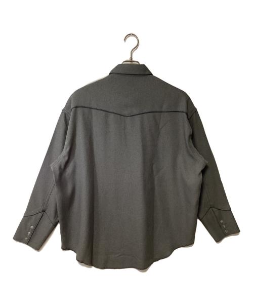 Wrangler（ラングラー）Wrangler (ラングラー) シャツジャケット グレー サイズ:Mの古着・服飾アイテム