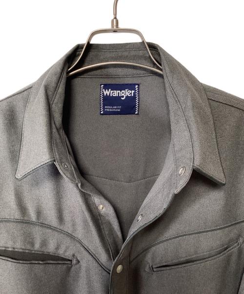 Wrangler（ラングラー）Wrangler (ラングラー) シャツジャケット グレー サイズ:Mの古着・服飾アイテム