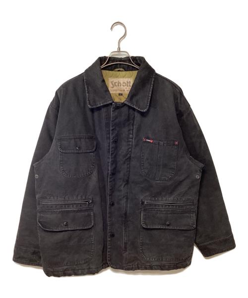 Schott（ショット）Schott (ショット) ダックジャケット ブラック サイズ:Lの古着・服飾アイテム
