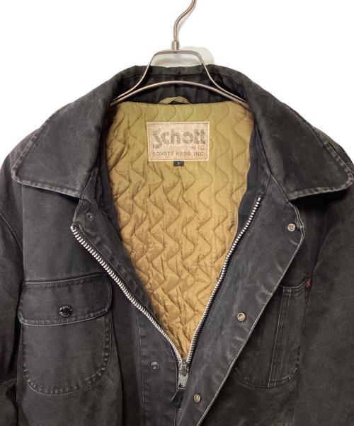 Schott（ショット）Schott (ショット) ダックジャケット ブラック サイズ:Lの古着・服飾アイテム