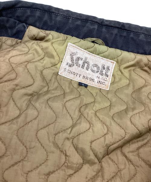 Schott（ショット）Schott (ショット) ダックジャケット ブラック サイズ:Lの古着・服飾アイテム