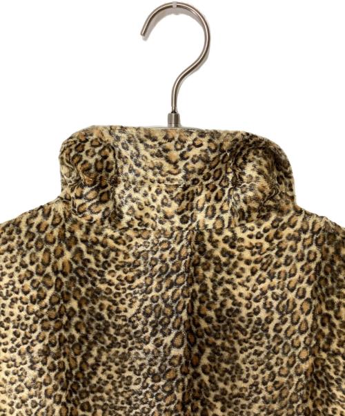 Needles（ニードルズ）Needles (ニードルズ) SSZ (エスエスズィー) フェイクファーコーチジャケット ブラウン×ベージュ サイズ:Lの古着・服飾アイテム