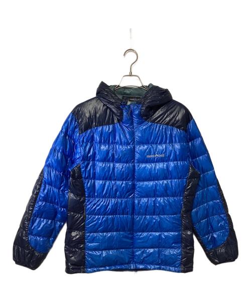 mont-bell（モンベル）mont-bell (モンベル) ダウンガイドパーカー ブルー サイズ:Lの古着・服飾アイテム