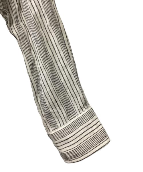 Plage（プラージュ）Plage (プラージュ) シャツワンピース ホワイト×ブラック サイズ:36の古着・服飾アイテム