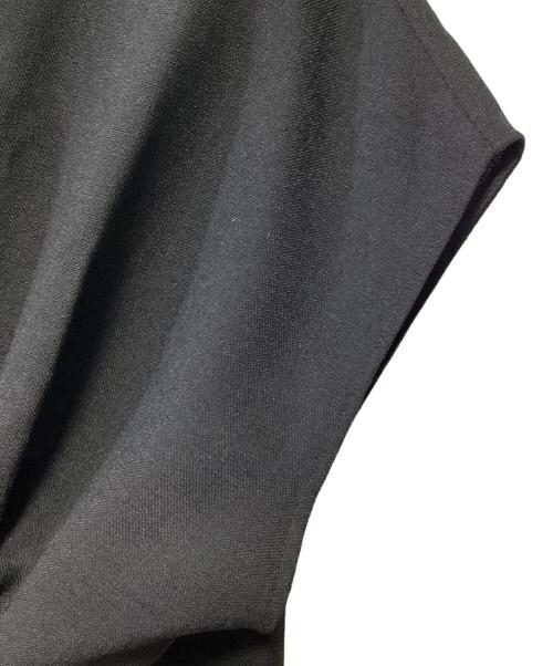 Adam et Rope（アダム エ ロペ）Adam et Rope (アダム エ ロペ) 半袖ブラウス ブラック サイズ:Fの古着・服飾アイテム