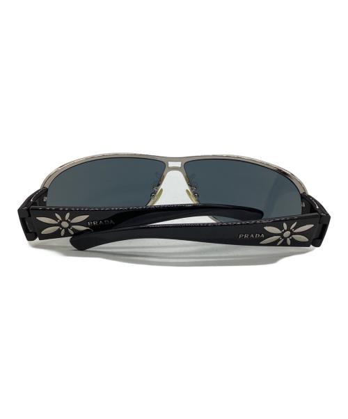 PRADA（プラダ）PRADA (プラダ) サングラス ブラック×シルバー サイズ:69□09 1BC-1A1の古着・服飾アイテム