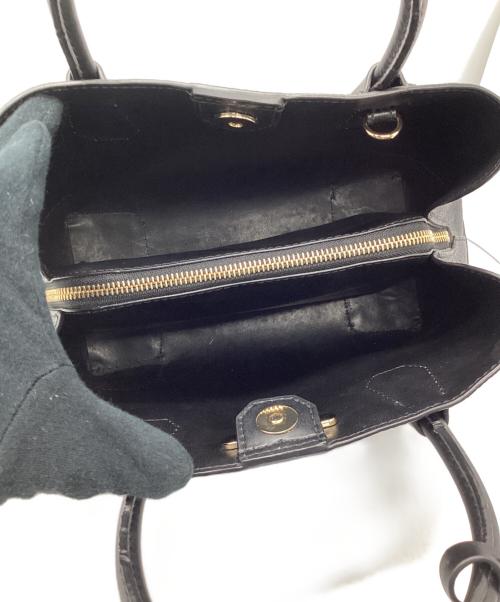 MICHAEL KORS（マイケル・コース）MICHAEL KORS (マイケル・コース) 2WAYバッグ ブラックの古着・服飾アイテム