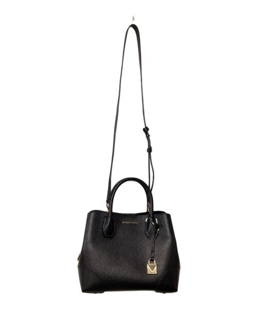 MICHAEL KORS（マイケル・コース）MICHAEL KORS (マイケル・コース) 2WAYバッグ ブラックの古着・服飾アイテム